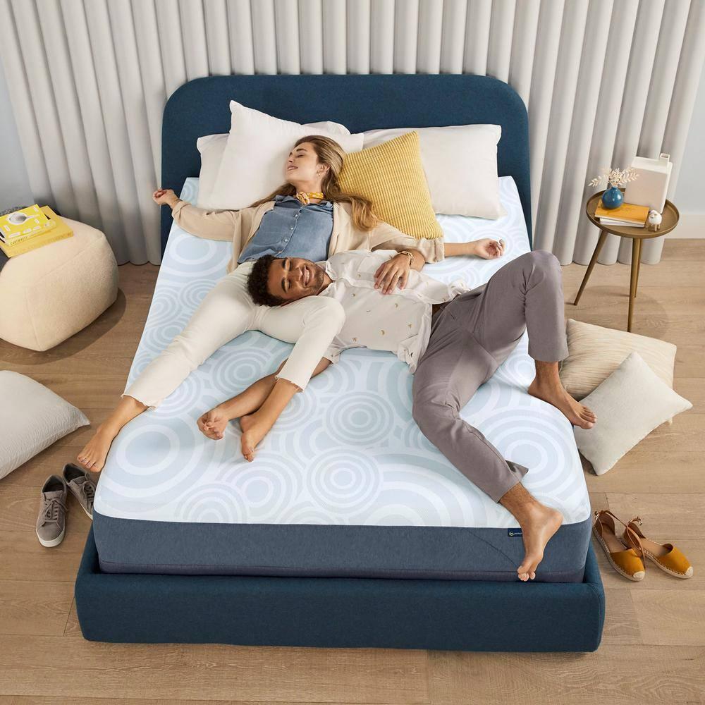 Serta Serta Perfect Sleeper Nestled Night Medium Firm 10" Memory Foam Mattress
