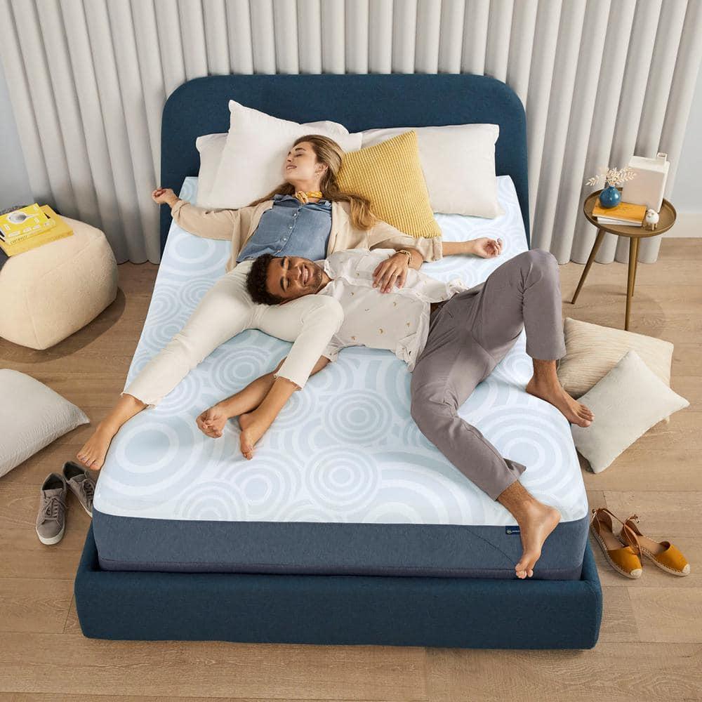 Serta Serta Perfect Sleeper Nestled Night Medium Firm 10" Memory Foam Mattress