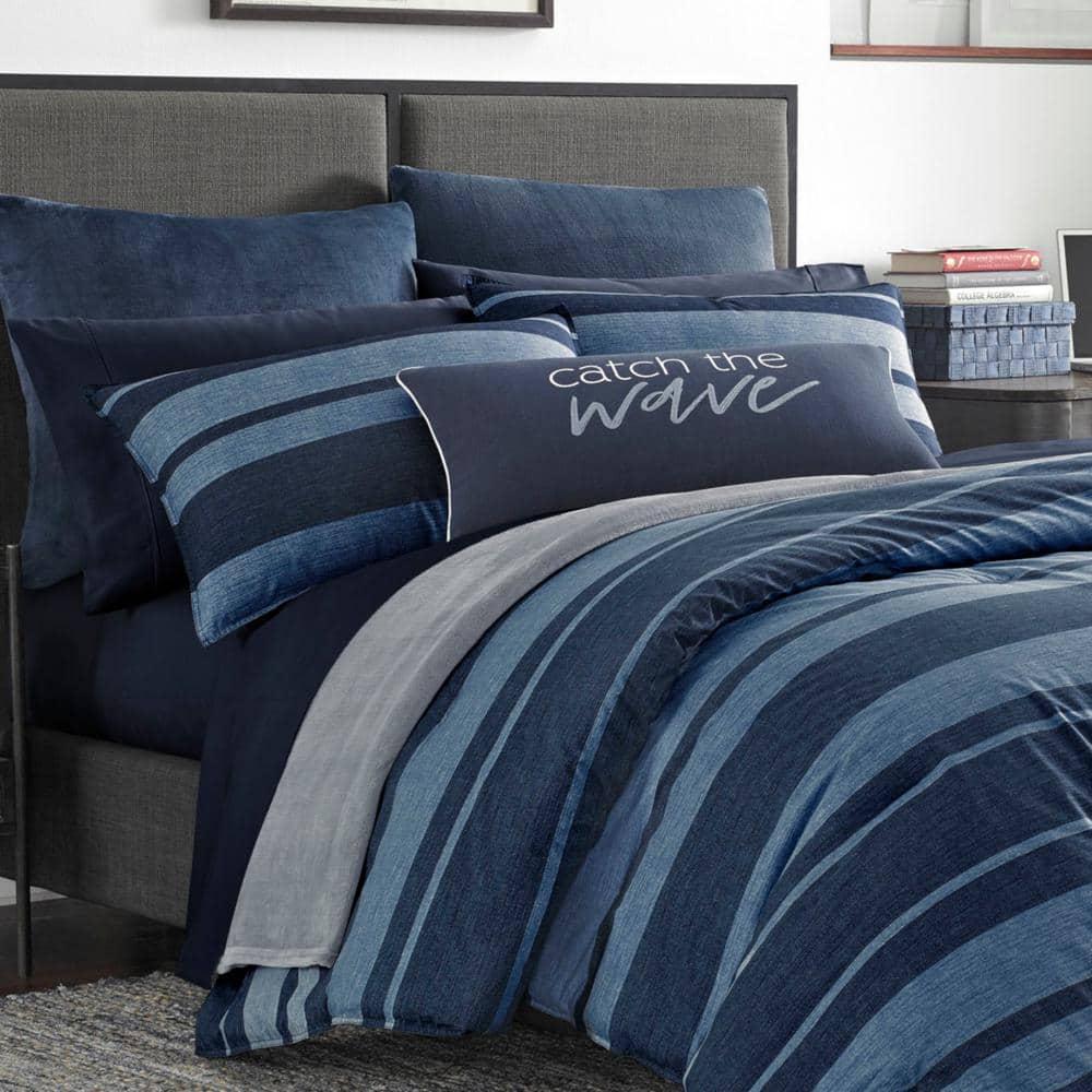 Nautica Nautica Longpoint Navy Reversible Cotton Comforter Set