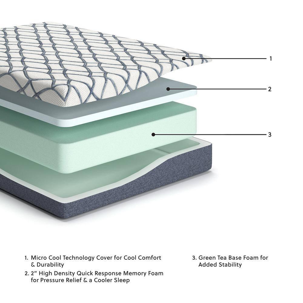 Signature Design by Ashley Signature Design By Ashley 10 Inch Chime Elite 2.0 10'' Firm Memory Foam Mattress