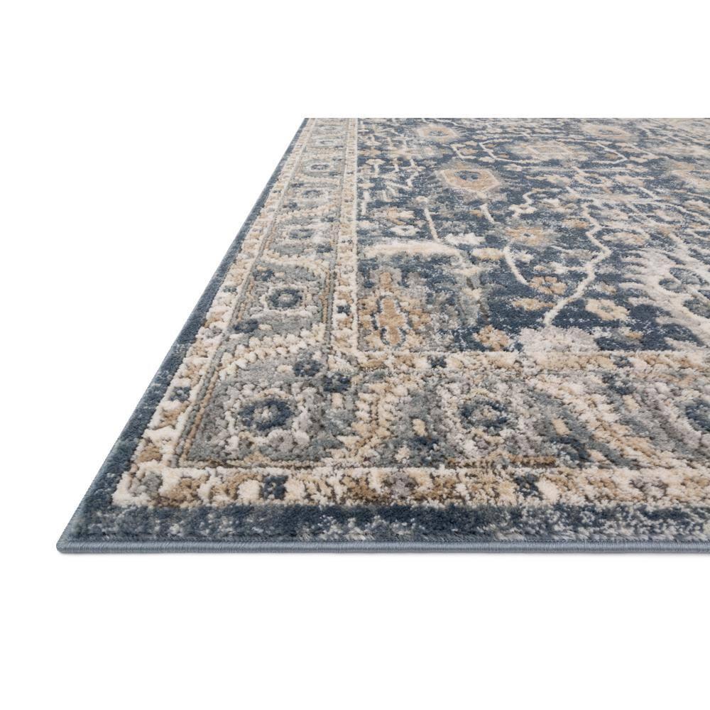 Loloi Teagan Denim / Pebble 5'-3" x 7'-6" Area Rug