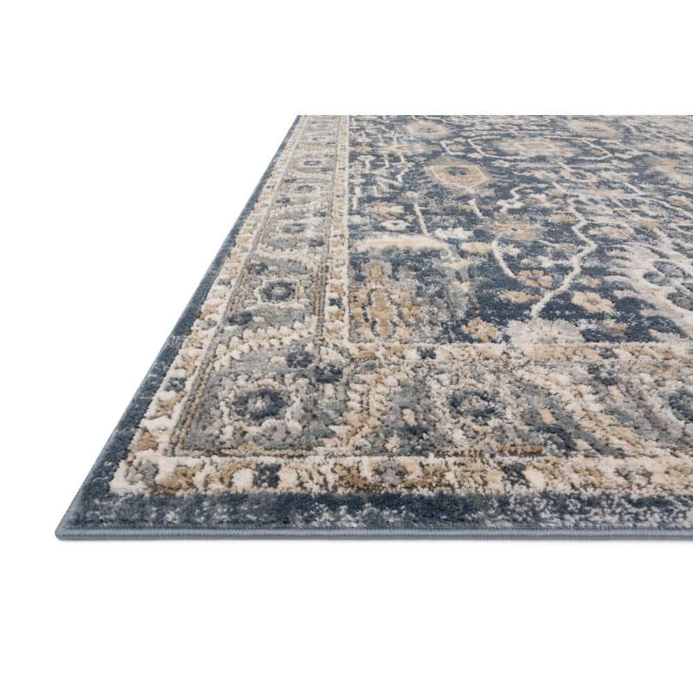 Loloi Teagan Denim / Pebble 7'-11" x 10'-6" Area Rug