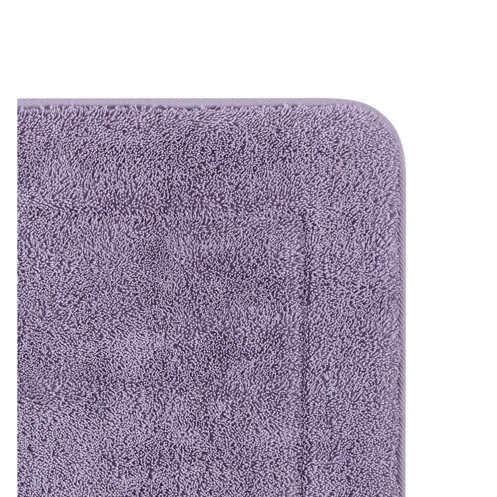 Wisteria Purple 20" x 32" Microfiber Memory Foam Bath Mat