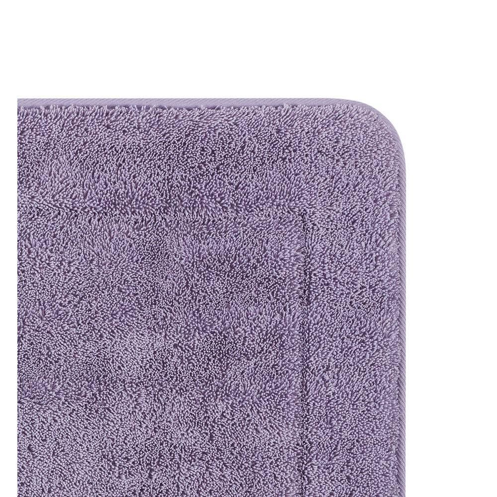 Wisteria Purple 20" x 32" Microfiber Memory Foam Bath Mat