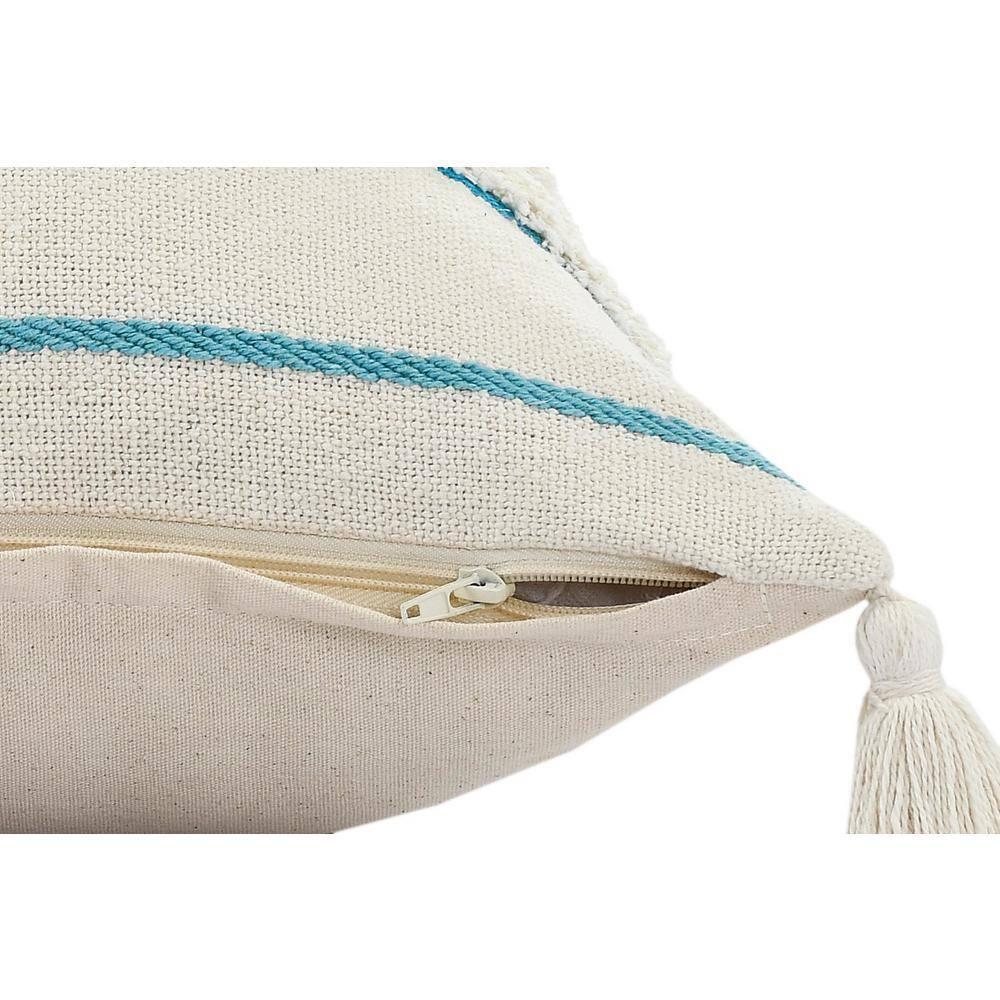 Rajani Home Remii Tassels Cotton Throw Pillow