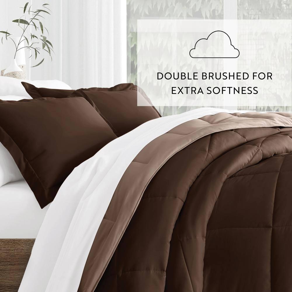 Becky Cameron Reversible Down-Alternative Comforter Bedding Set