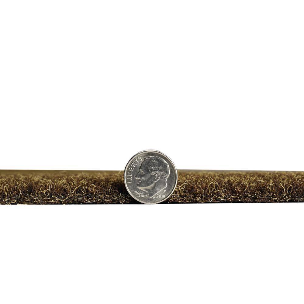 6'x8' Grizzly Grass Brown - Foss Floors: Indoor/Outdoor, Fade & Water-Resistant, Low Pile Area Rug