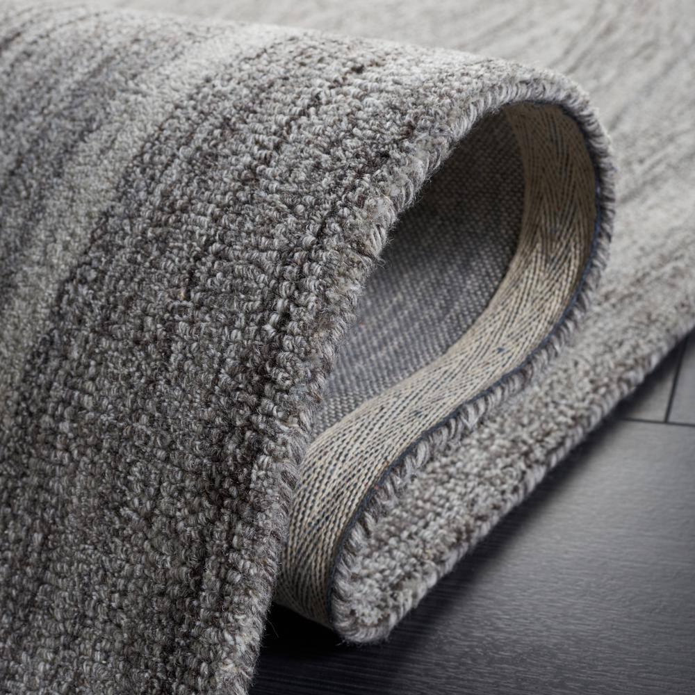 Abstract ABT901 Handmade Indoor Area Rug - Grey - 4'x6' - Safavieh