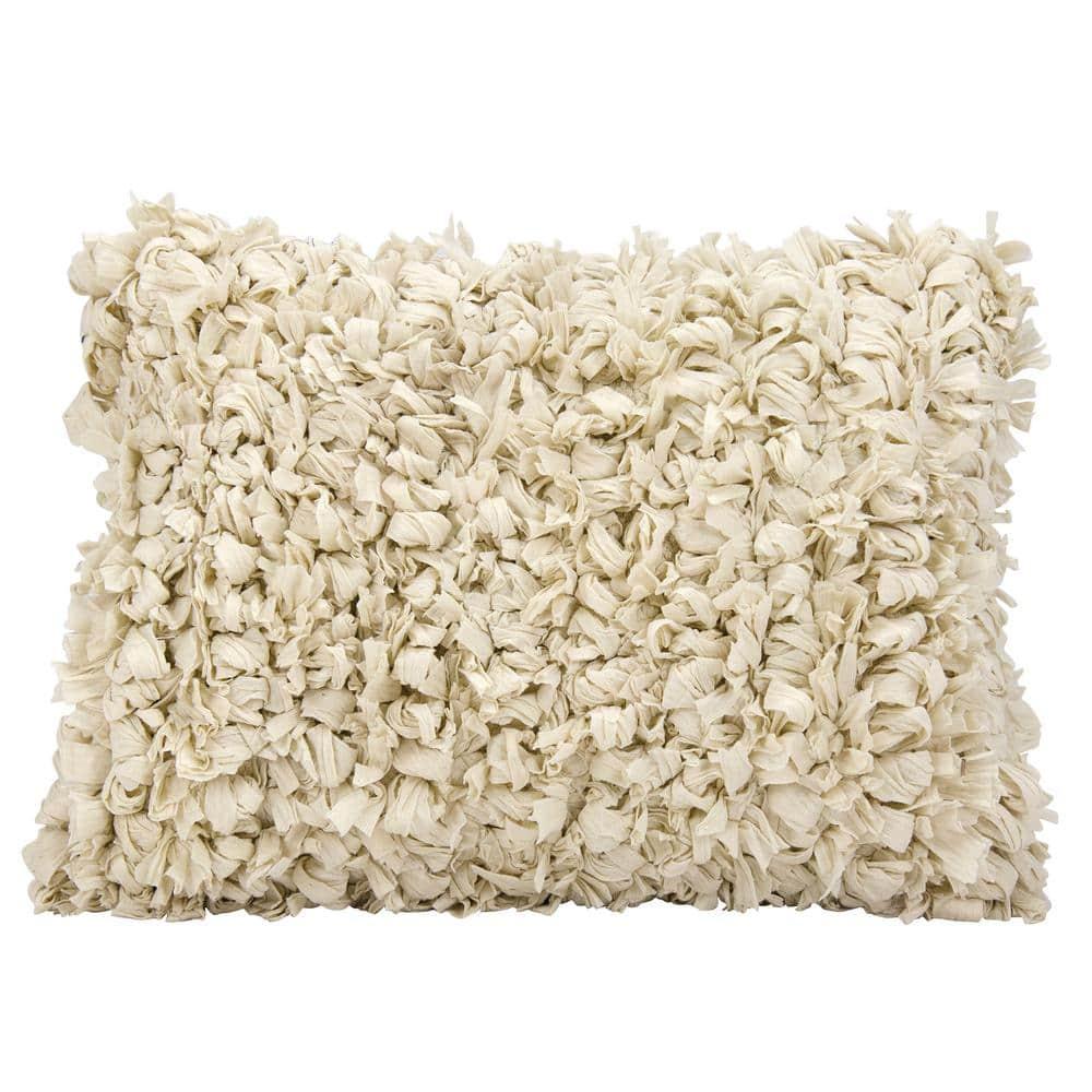 Nourison Loop Shag Throw Pillow