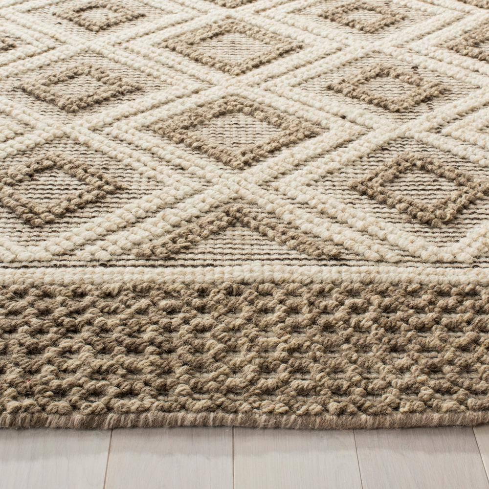Vermont VRM212 Hand Woven Indoor Runner Rug - Beige/Ivory - 2'3"x12' - Safavieh