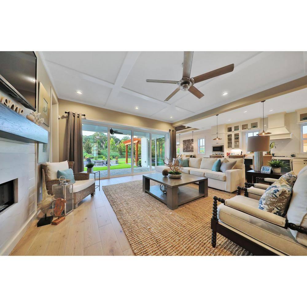 P2546-09-Progress Lighting-Ellwood - Wide - Ceiling Fan - Handheld Remote in Transitional and Coastal style - 68 Inches wide by 15.75 Inches