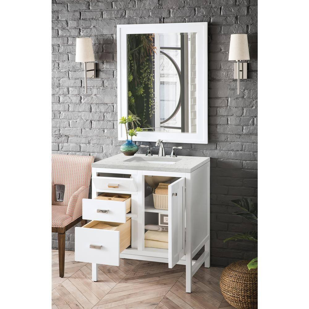 Addison 30'' Single Bathroom Vanity with Quartz Top