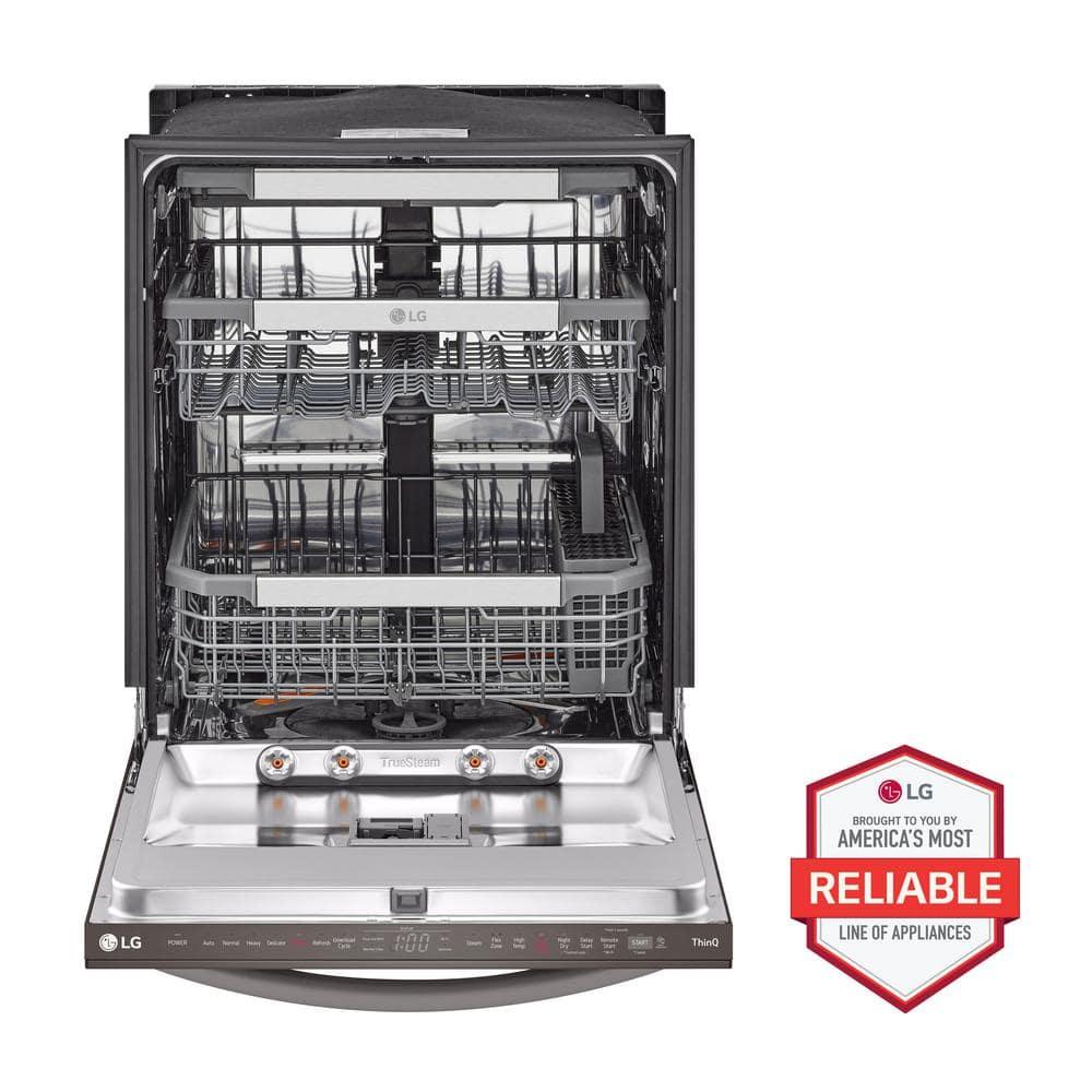 LG LG Smart Top Control Dishwasher with 1-Hour Wash & Dry, QuadWash® Pro, TrueSteam®, and Dynamic Heat Dry™ LDTH7972D