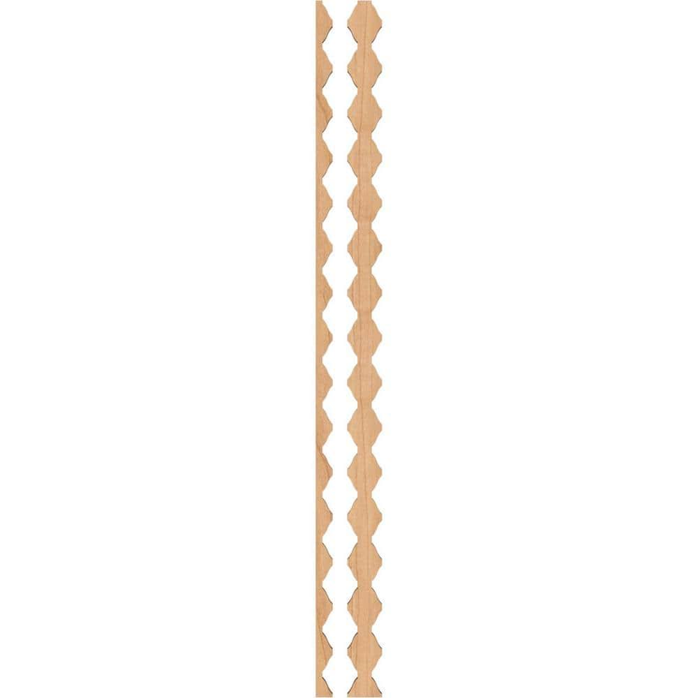 Ekena Millwork Sheyenne Adjustable Wood Decorative Slat Wall Panel Kit