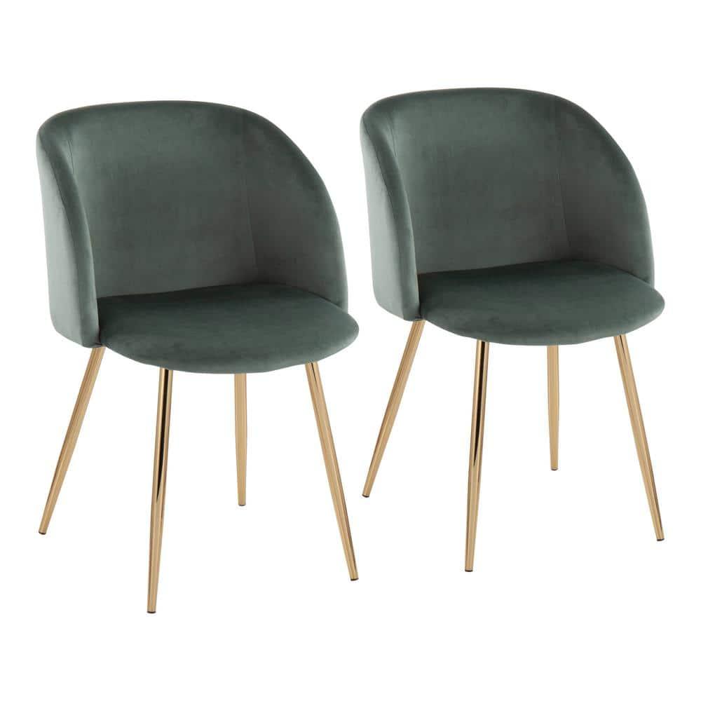 Terrance 18.5'' H Velvet Upholstered Parsons Chair