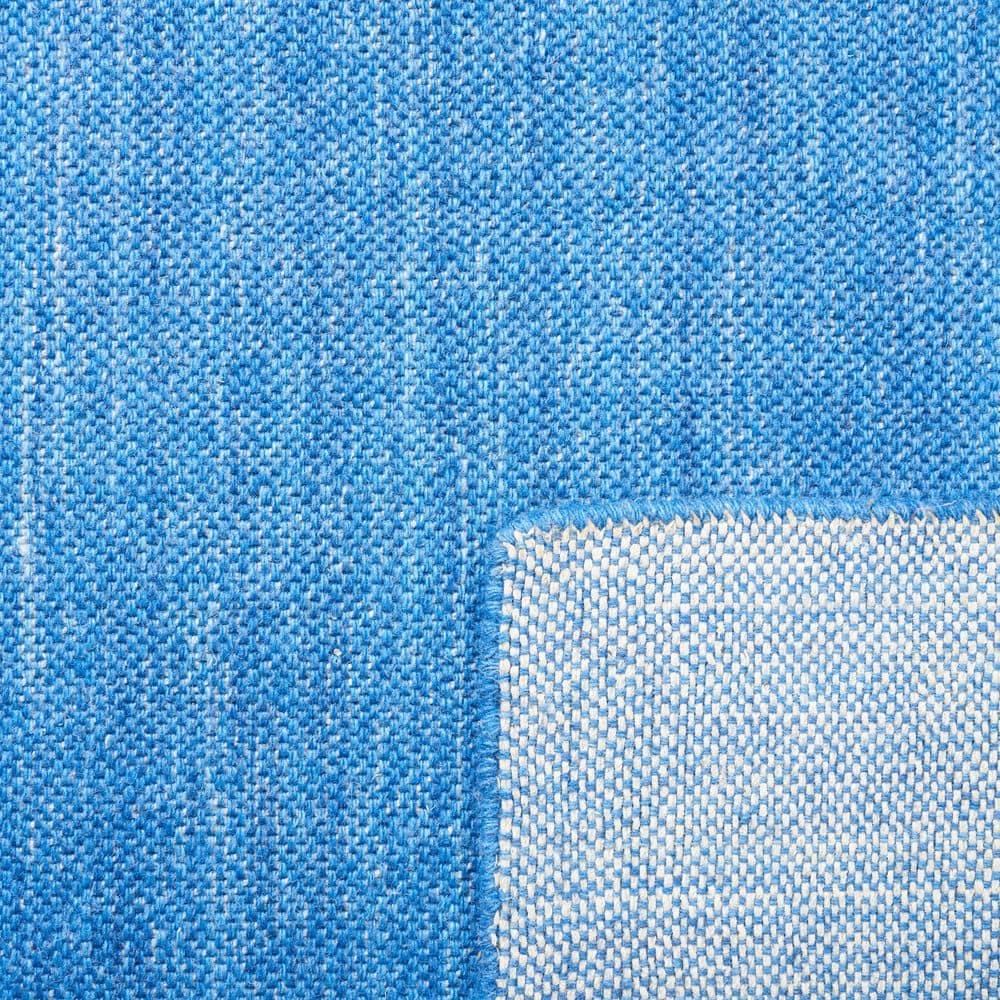 Kilim KLM125 Hand Woven Accent Rug - Blue - 3'x5' - Safavieh