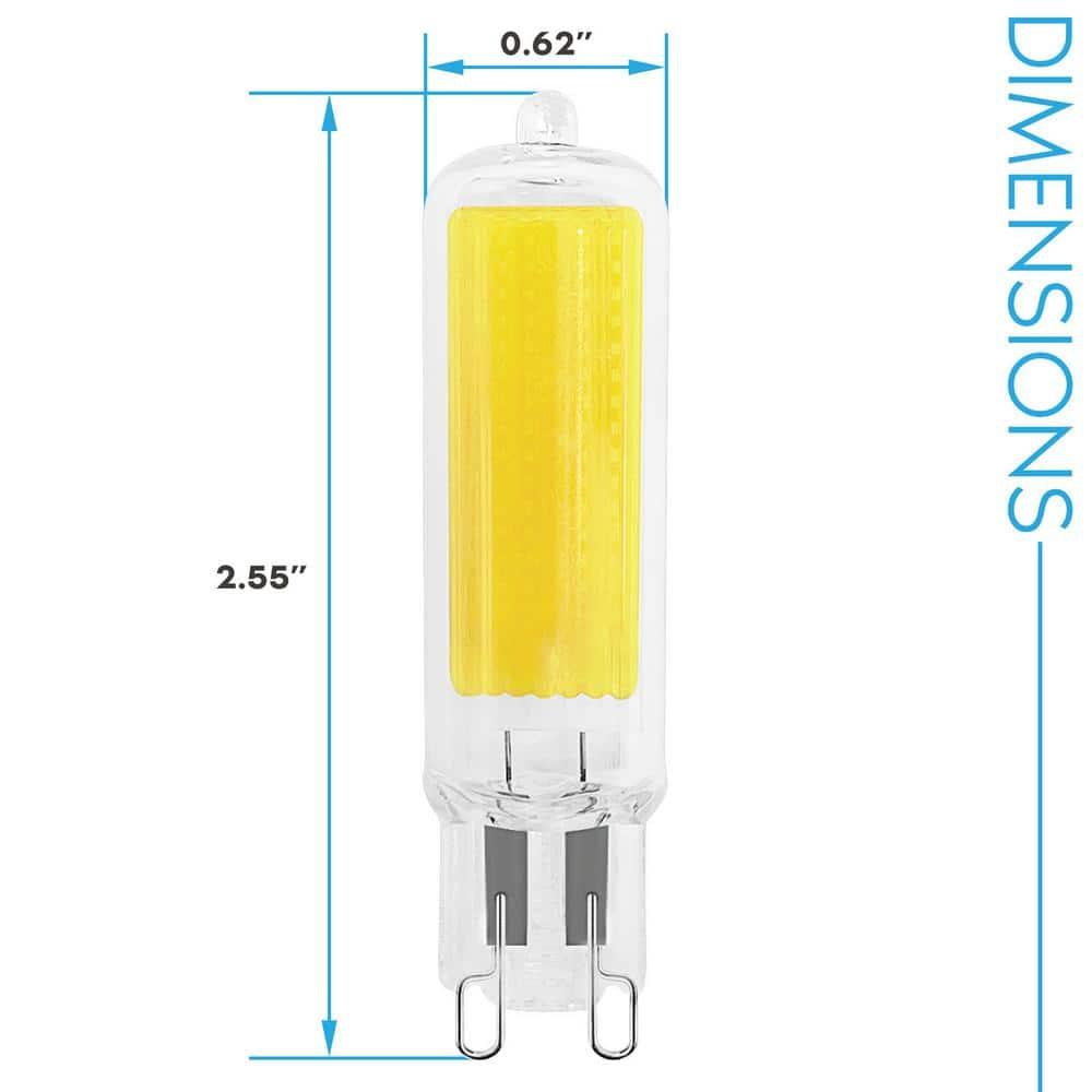 50 Watt Equivalent T4 G9/Bi-pin Dimmable LED Bulb