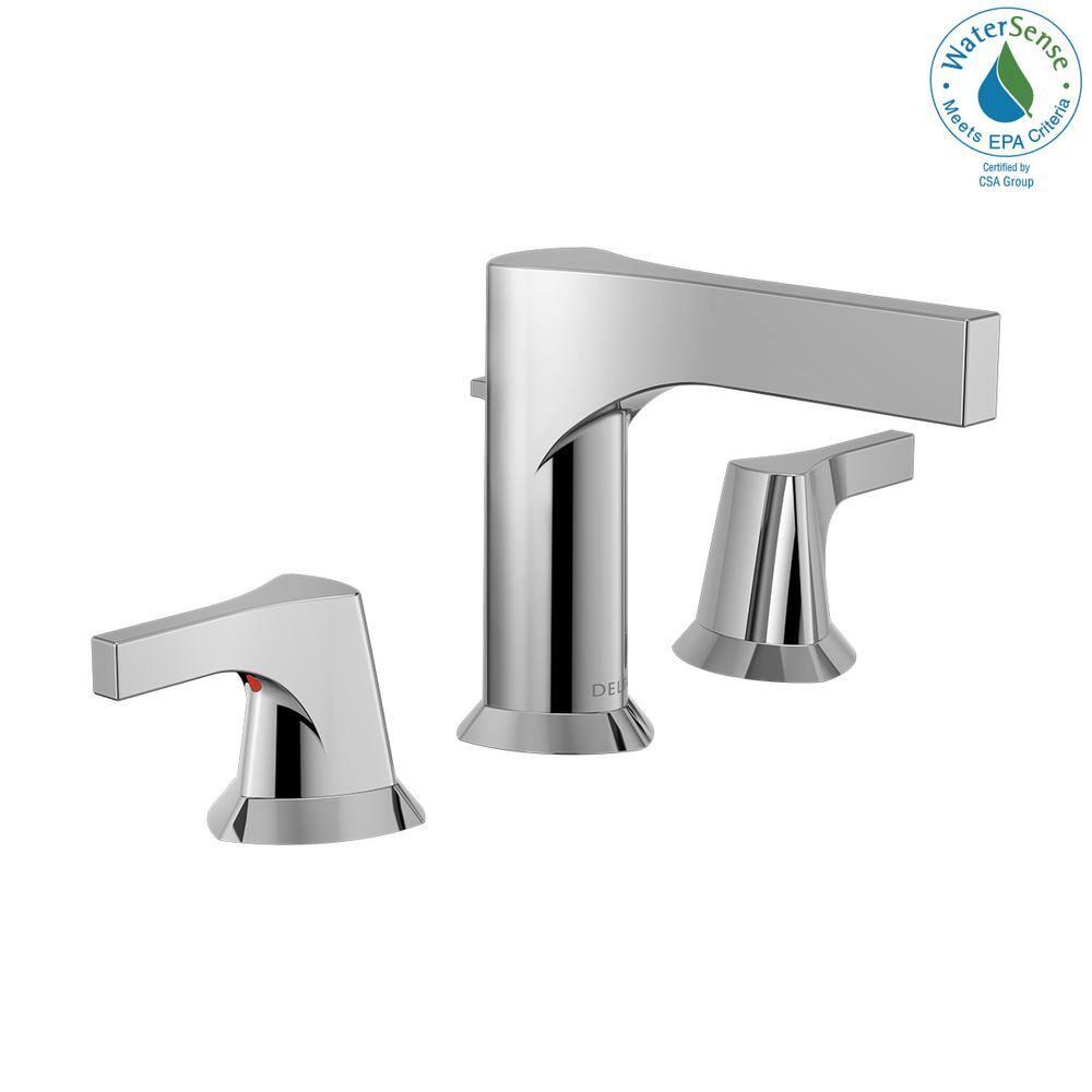 Zura Widespread Faucet with Drain Assembly