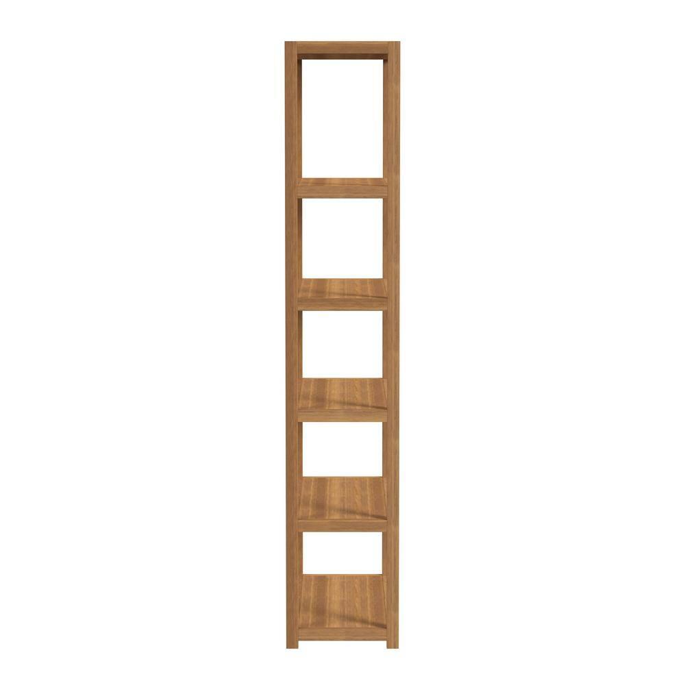 Butler Specialty Company Lark 5 Tier 30Wx75H Etagere Bookcase - Light Brown