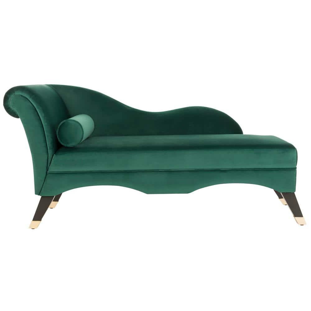 Willa Arlo™ Interiors Schumacher Velvet Chaise Lounge