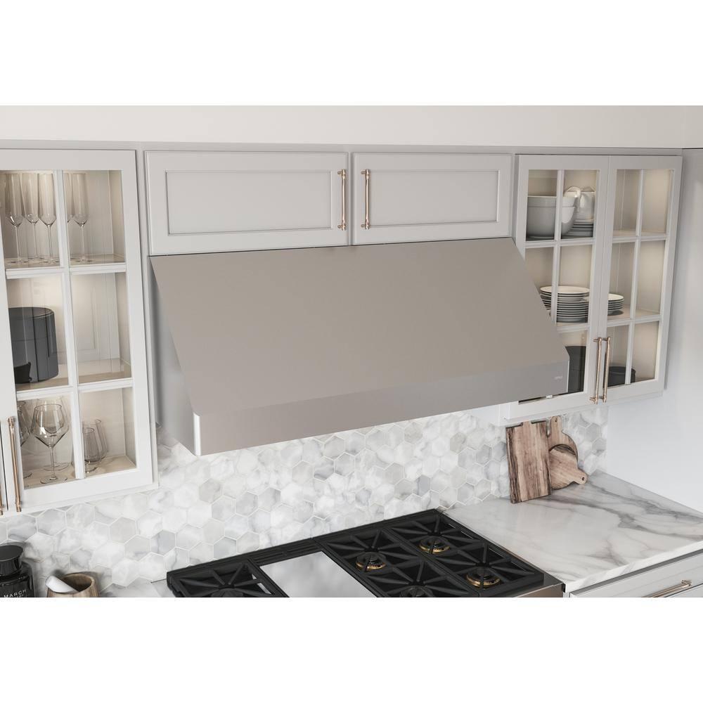 Pro Zephyr 42" 650 CFM Wall Mount Range Hood with LED Light in Stainless Steel