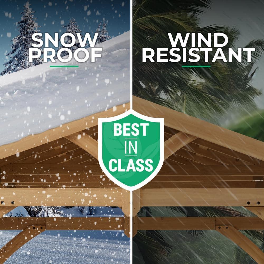 Yardistry 11 x 13 Cedar Carolina Pavilion