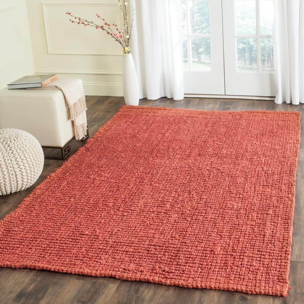 Natural Fiber NF447 Hand Woven Indoor Area Rug - Rust - 5'x8' - Safavieh