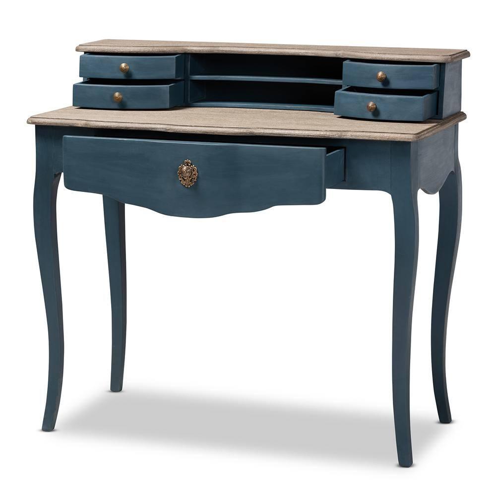 Alcott Hill® Solid Wood Base Writing Desk