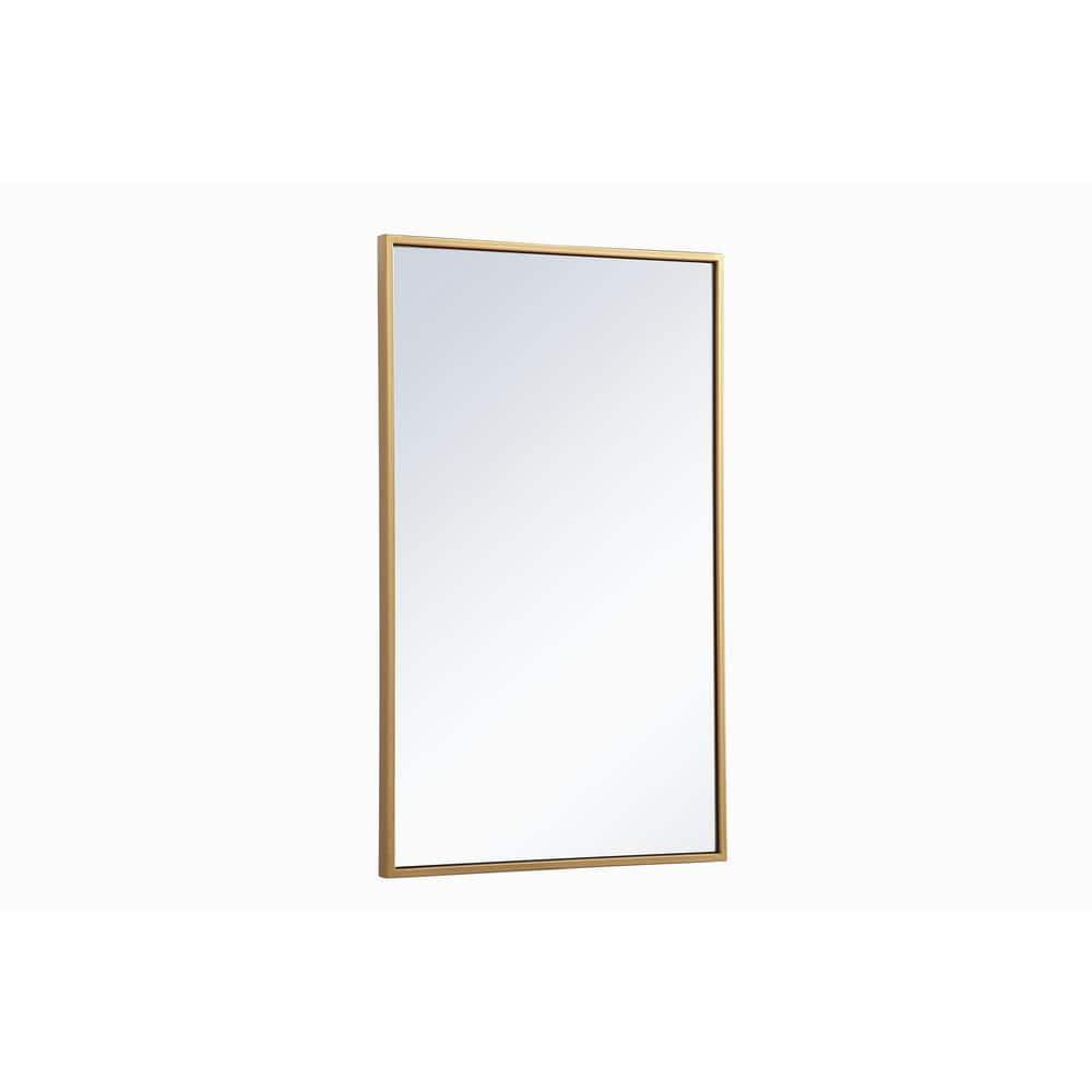 Sabine Metal Rectangle Wall Mirror