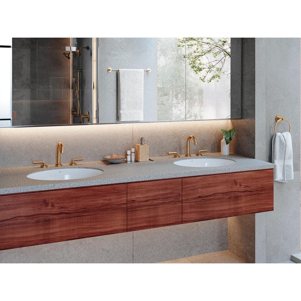 Riu Widespread Lavatory Faucet With C-Spout