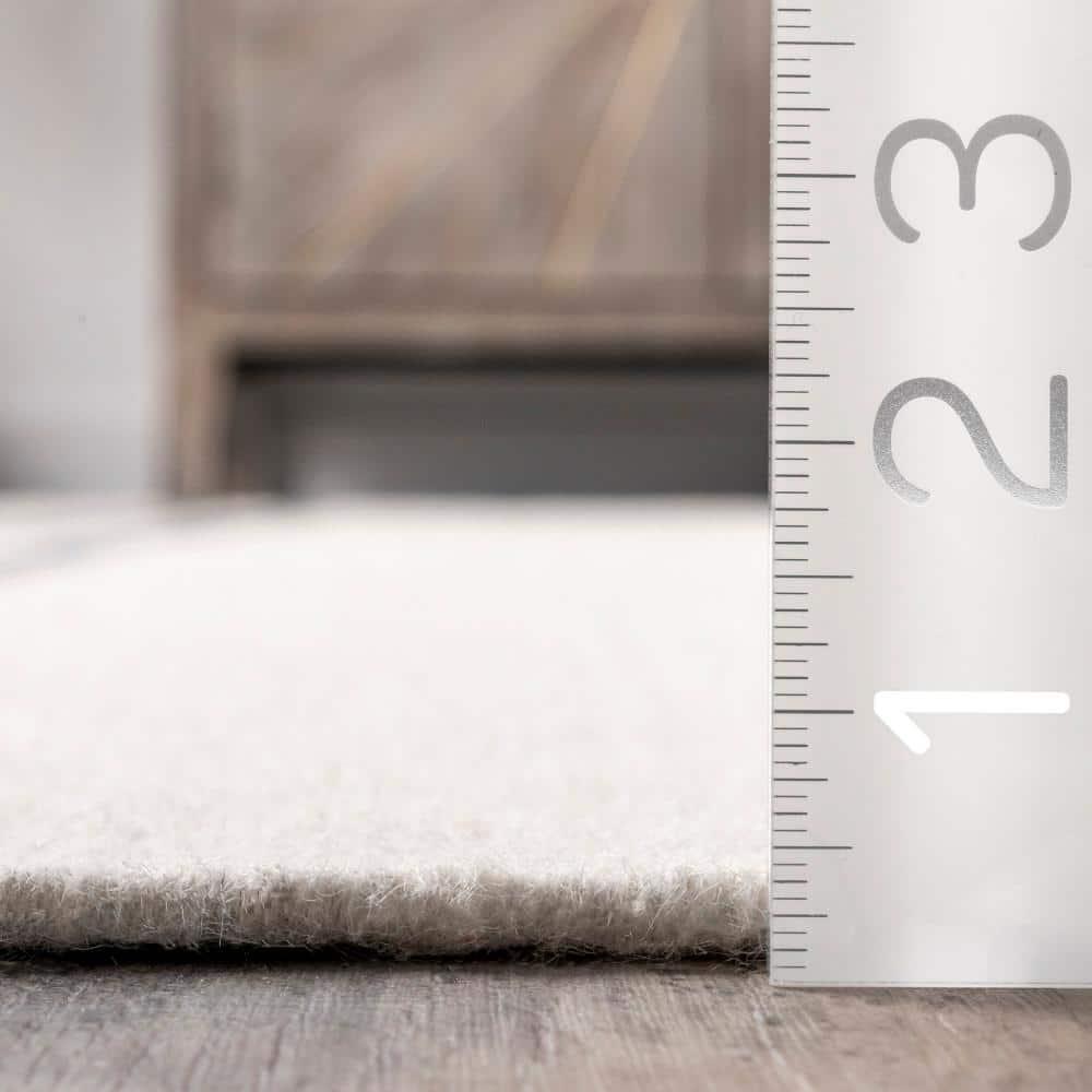 Elowen Double Striped Wool Area Rug