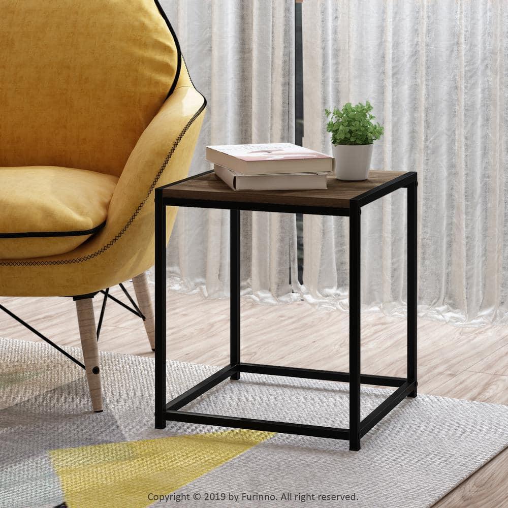 Camnus Modern Living End Table, Columbia Walnut