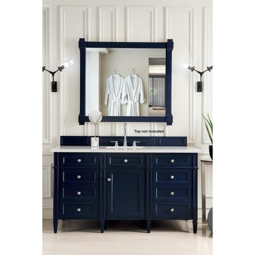 James Martin Vanities Brittany 60" Victory Blue Single Vanity