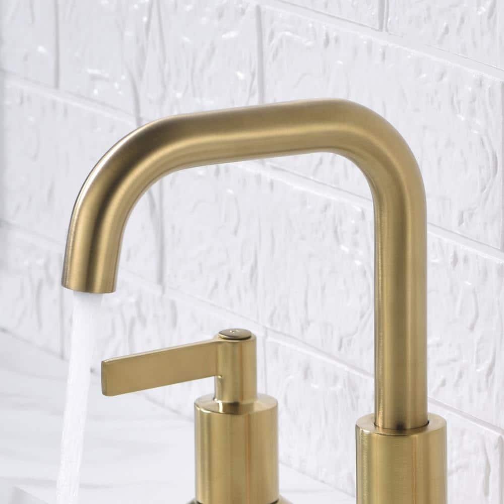 Kree Widespread 2-handle Bathroom Faucet with Drain Assembly