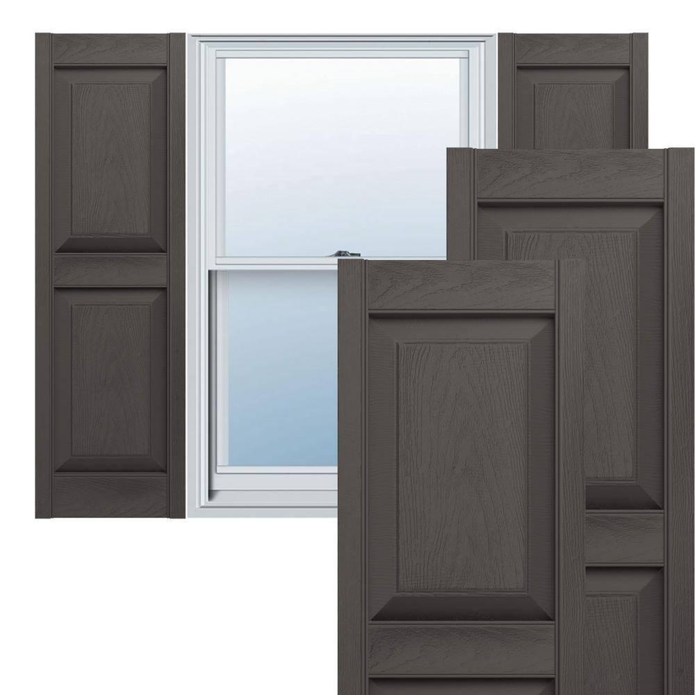 Builders Edge Raised Panel Shutters