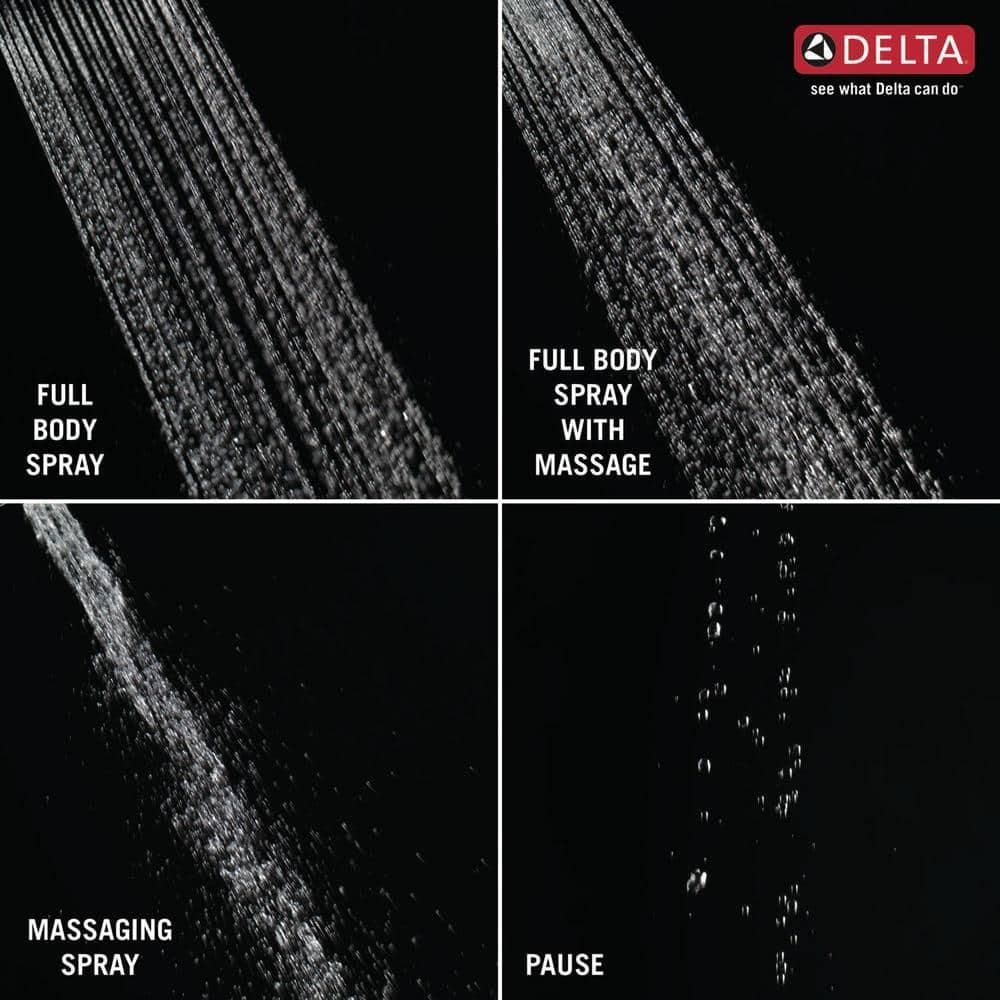 Delta Arvo Single-Function Tub Shower Faucet Set, Shower Trim Kit with In2ition Shower Head and Valve 144840-CZ-I