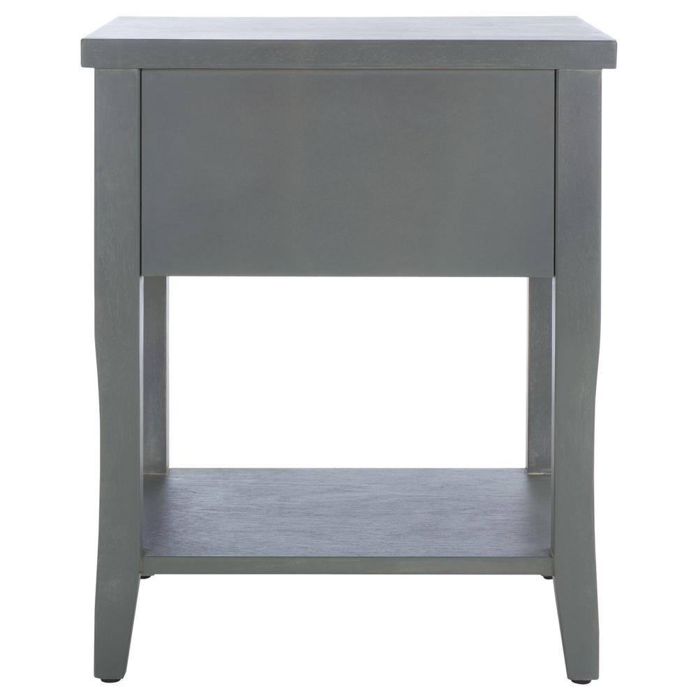 Coby Nightstand with Storage - Ash Grey - Safavieh.