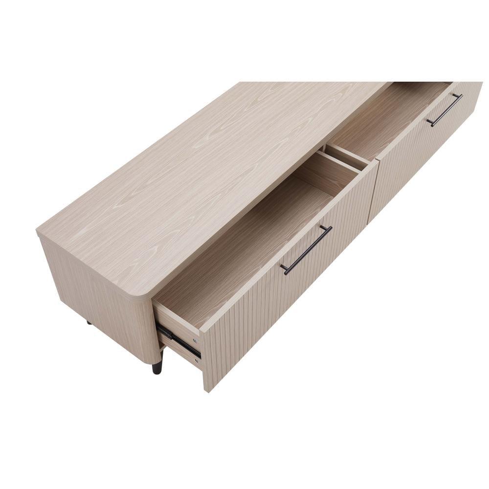 Manhattan Comfort Jodie 68.9" Mid-Century Modern TV Stand