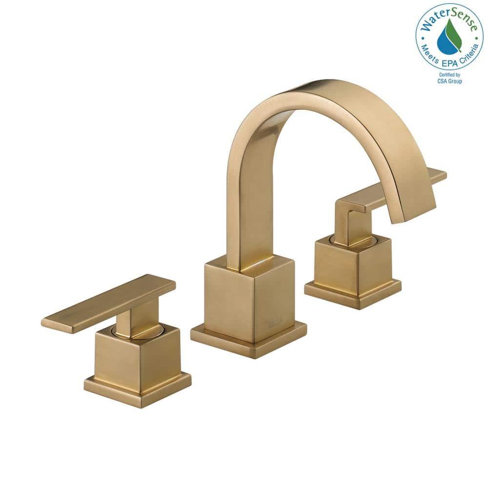 Vero Widespread Bathroom Faucet 3 Hole, 2-handle Bathroom Sink Faucet with Drain Assembly