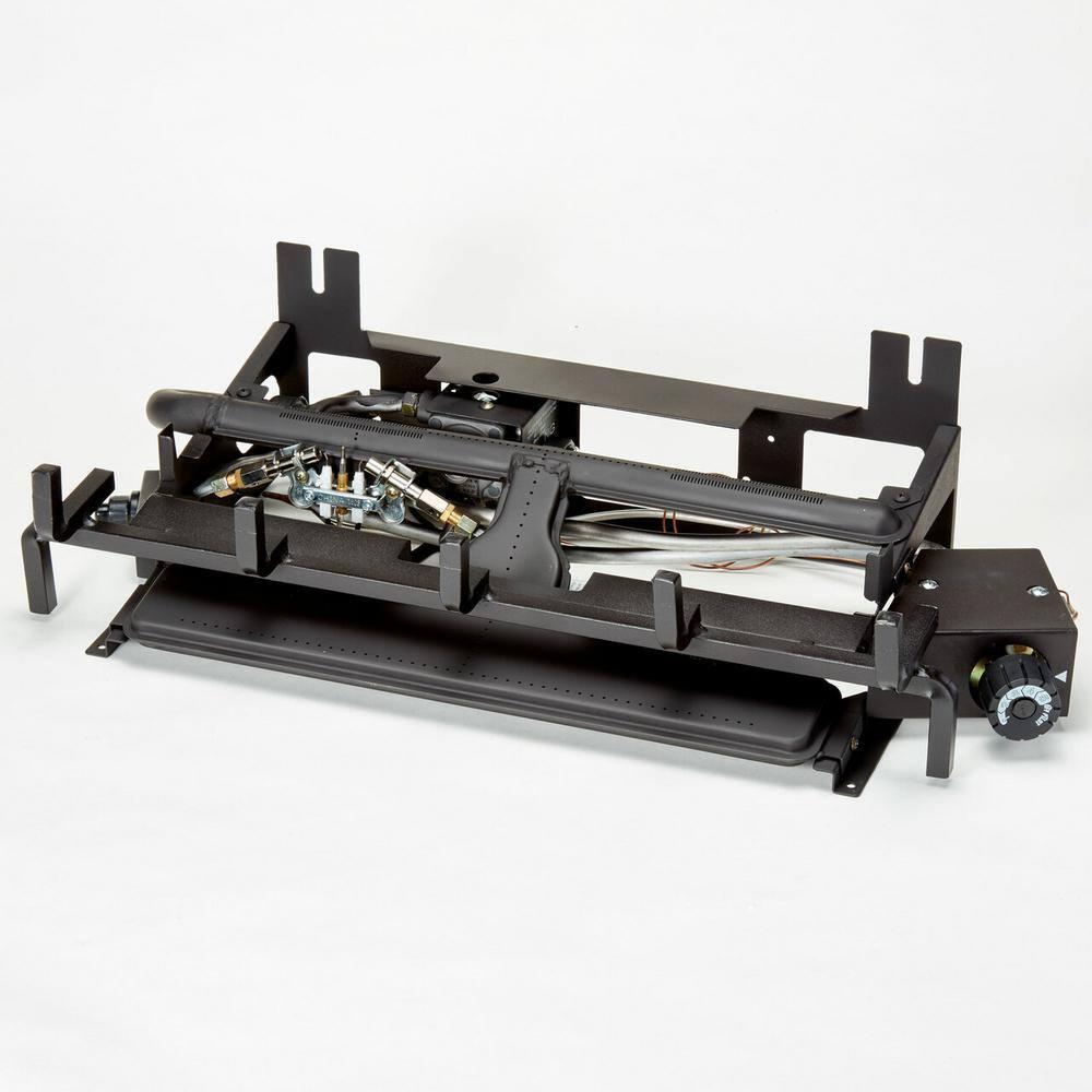 Duluth Forge Duluth Forge Vent less Dual Fuel Gas Log Set, Stacked Oak, T-Stat Control