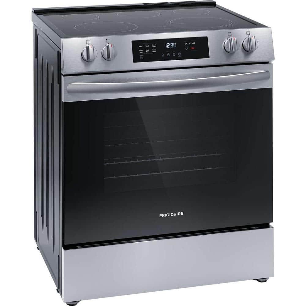 Frigidaire Fcfe3062a 30" Wide 5.3 Cu. Ft. Electric Range - Stainless Steel