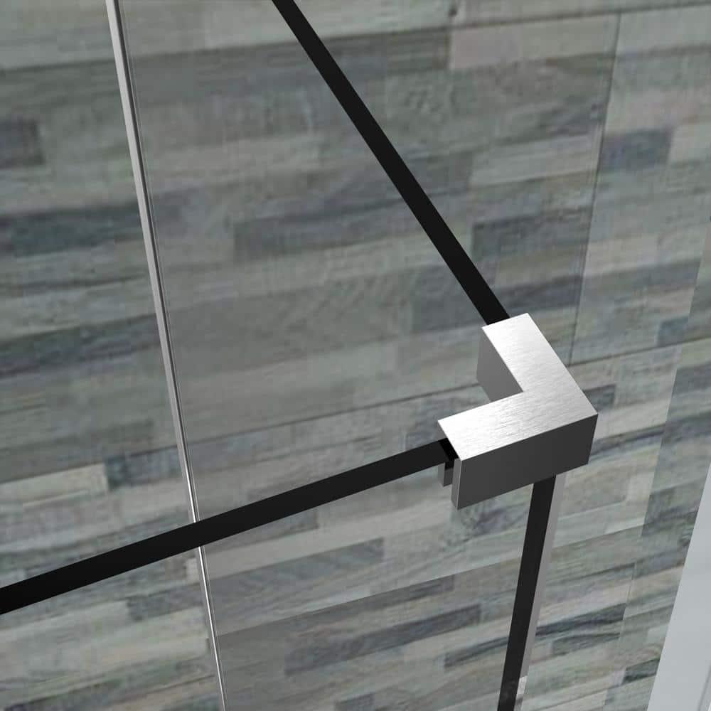 Aston Bromley GS 55" x 72" Rectangle Hinged Shower Enclosure SEN962EZ-SS-552536-10