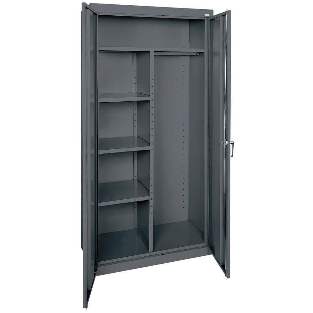 Classic Plus Sandusky Lee Classic 36" L x 18" W x 72" H Steel Garage Storage Cabinet by Sandusky