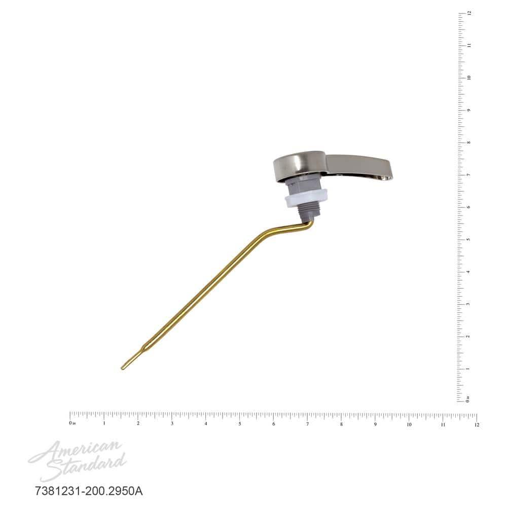 Satin Nickel Left Hand Trip Lever for Toilet Tank
