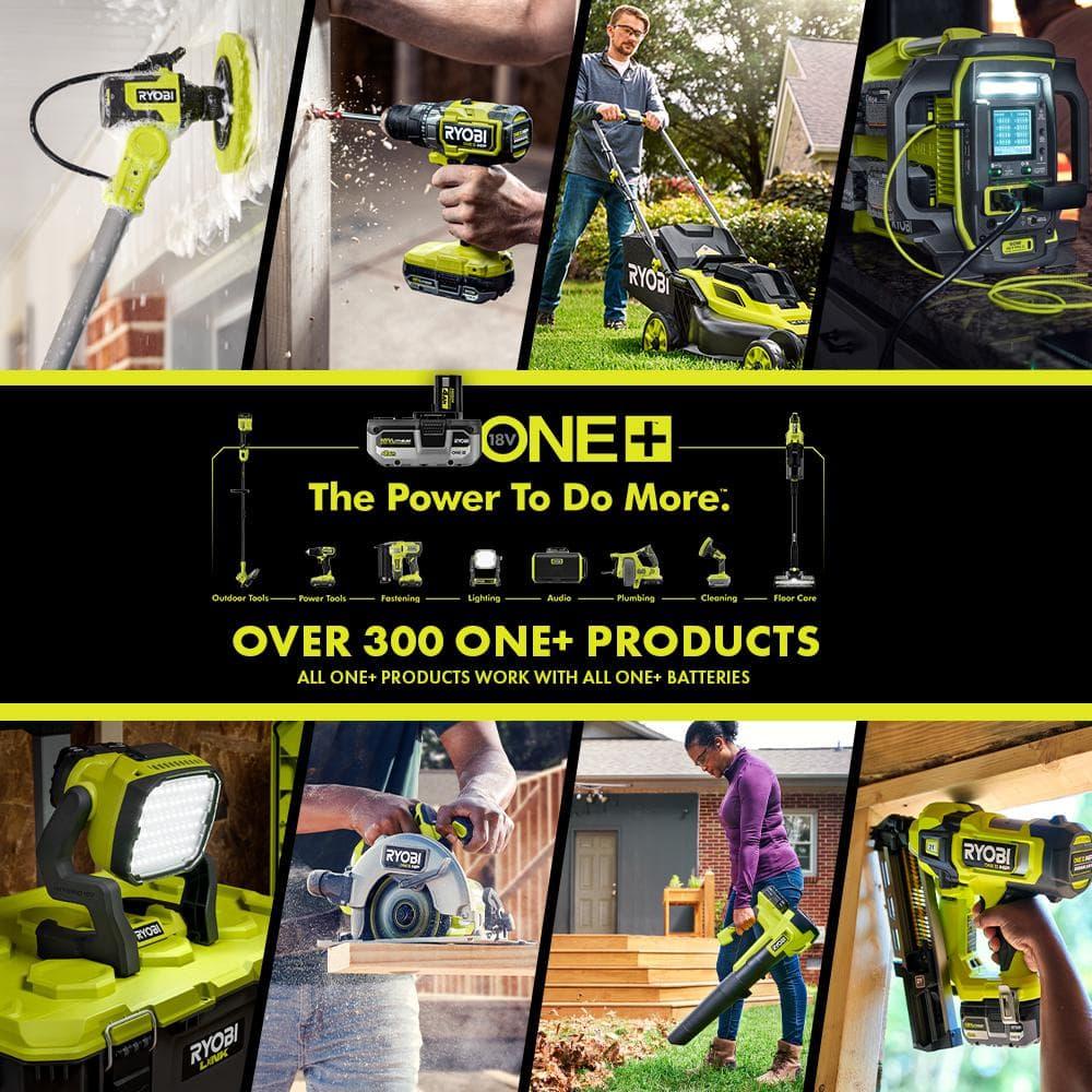 Ryobi 18V Electric Cordless Pole Saw with Lithium Ion Battery