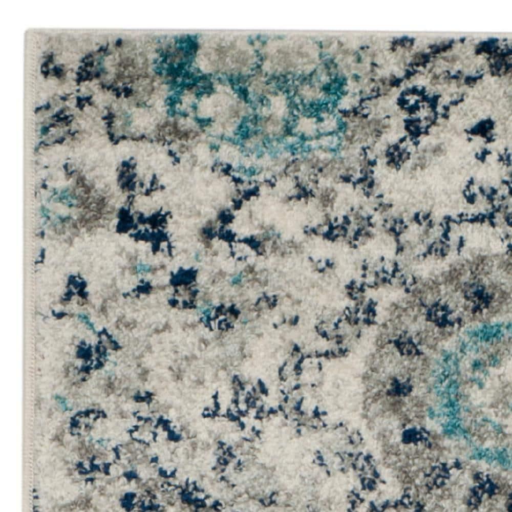 Madison MAD600 Power Loomed Indoor Runner Rug - Cream/Light Grey - 2'3"x6' - Safavieh