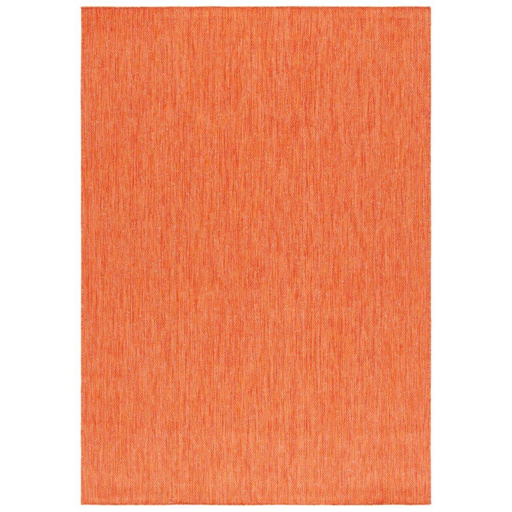 Beach House BHS274 Machine Made Loomed Area Rug - Orange - 9' X 12' - Safavieh