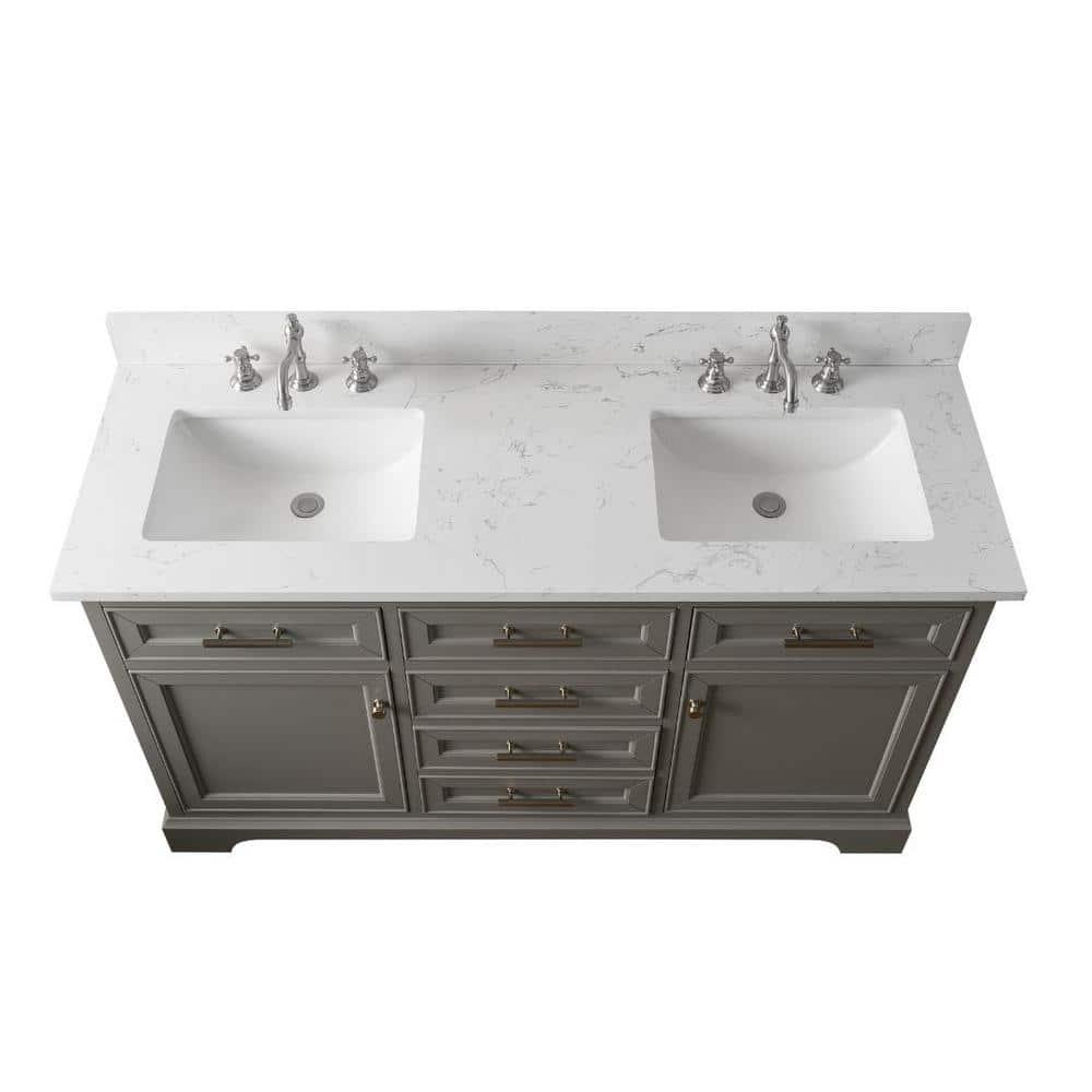 Sudio Design Thompson 60" W Double Vanity & Reviews | Perigold