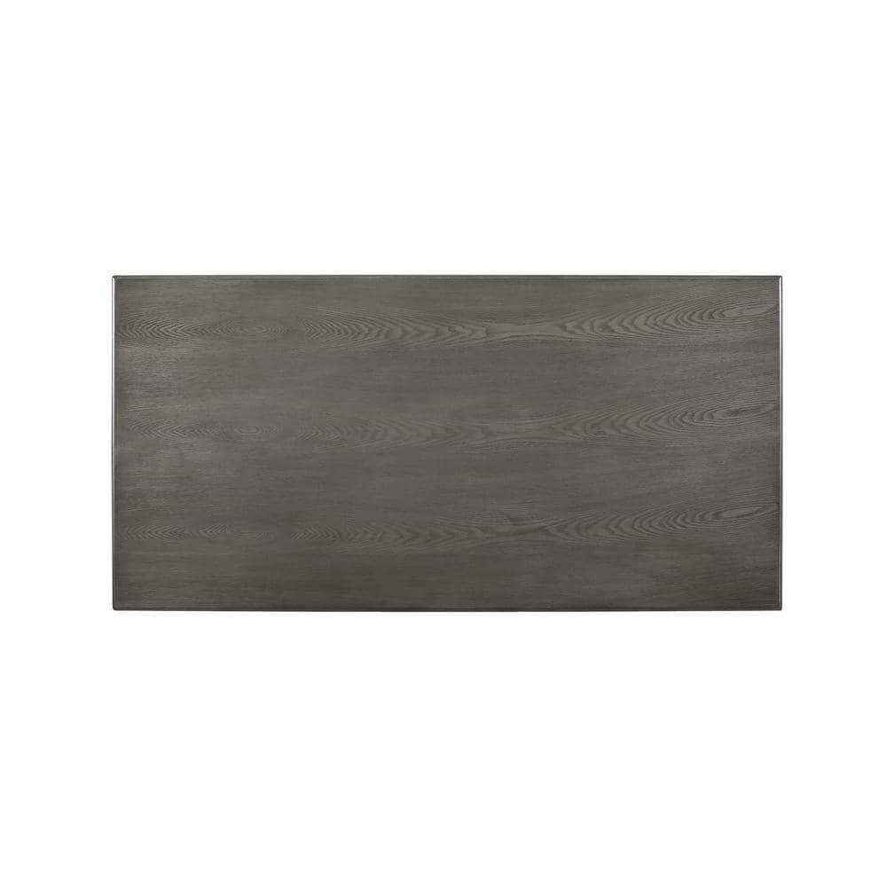 Noble House Moses Farmhouse Faux Wood Lift Top Coffee Table, Gray