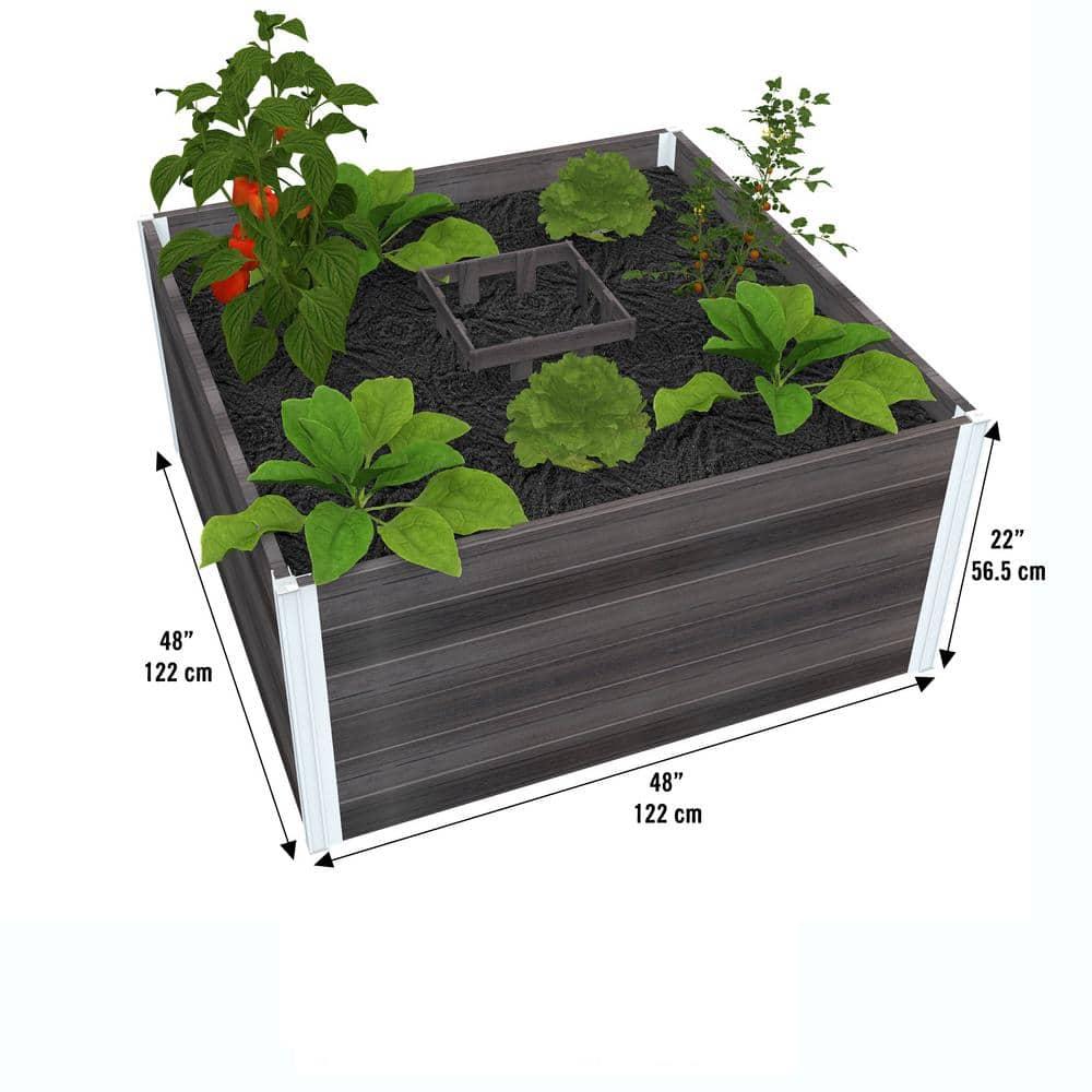 Vita Urbana Keyhole Composting Raised Garden Bed